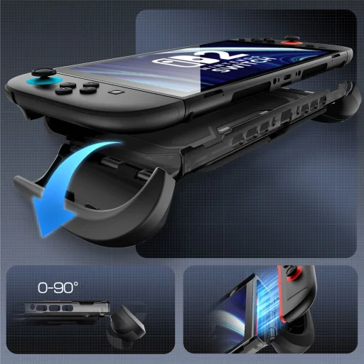  Nintendo Switch 2 Fekete Supcase Titan tok - 2