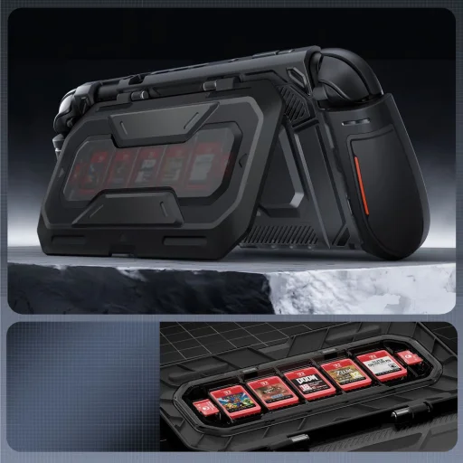  Nintendo Switch 2 Fekete Supcase Titan tok - 3