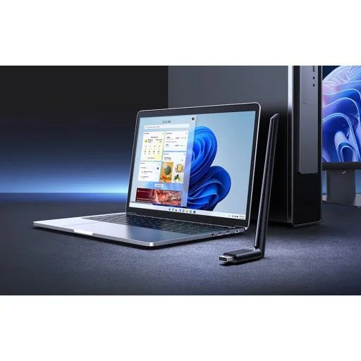 AX900 USB Nagy Teljesítményű Kétsávos Wi-Fi Adapter UGREEN CM763, 2.4/5GHz - 2