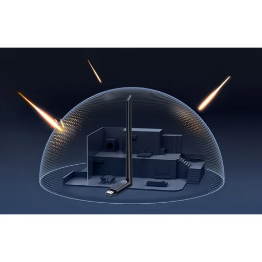 AX900 USB Nagy Teljesítményű Kétsávos Wi-Fi Adapter UGREEN CM763, 2.4/5GHz - 3