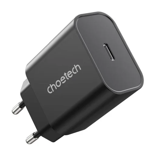 Hálózati töltő Choetech Q5004 EU USB-C, 20W (fekete) - 3