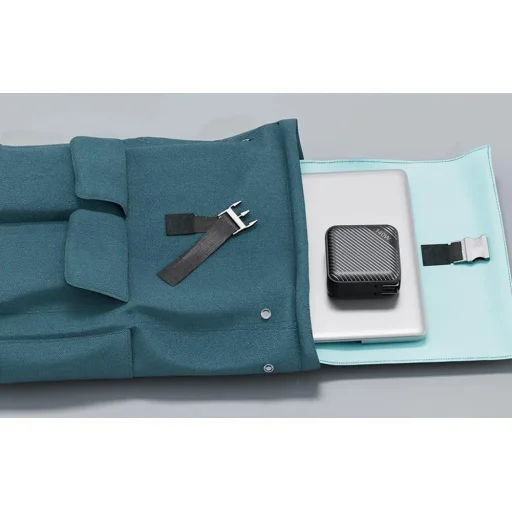 Hálózati töltő INVZI GanHub 3x USB-C, 140W, EU/UK/AU/US (fekete) - 6