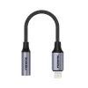 FONENG adapter BM30 Lightning - JACK 3.5MM 0.14M Fekete thumbnail