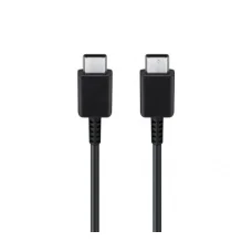 Eredeti kábel Samsung DA705BBE GP-TOU021RFBBW USB-C - USB-C 1M Fekete (bulk EU)