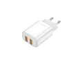 JELLICO fali töltő EU02 2.4A 12W 2xUSB Fehér thumbnail