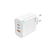 JELLICO fali töltő C79 GaN PD 65W 2xUSB-C + 1xUSB QC3.0 Fehér thumbnail