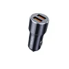 JELLICO autós töltő F9 36W 2xUSB QC3.0 Fekete thumbnail