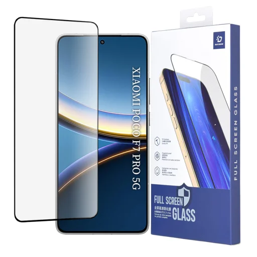  Xiaomi Poco F7 Pro Dux Ducis Edzett Üveg Fekete üvegfólia - 1