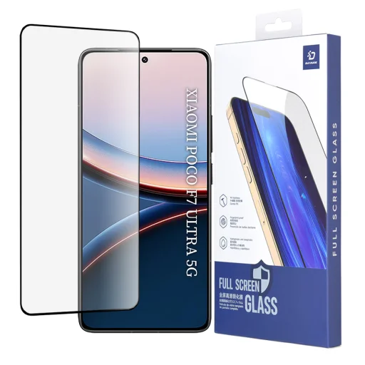  Xiaomi Poco F7 Ultra Fekete Dux Ducis Edzett Üveg üvegfólia - 1
