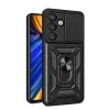 Hybrid Armor Camshield páncélozott tok állvánnyal és kamerafedéllel Xiaomi 15 Ultra 5G - Fekete tok