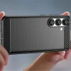 Carbon Case rugalmas szilikon tok Xiaomi 15 Ultra - Fekete tok - 1