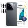 Wozinsky Full Camera Glass edzett üveg Xiaomi Redmi Note 14S, 2-csomag üvegfólia - 1