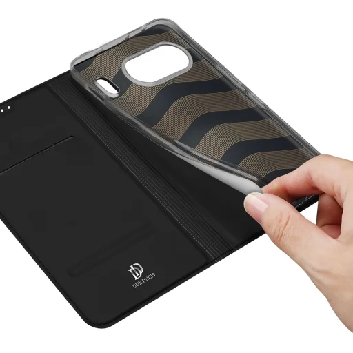  OnePlus Nord 4 Fekete Dux Ducis SkinPro fliptok - 9