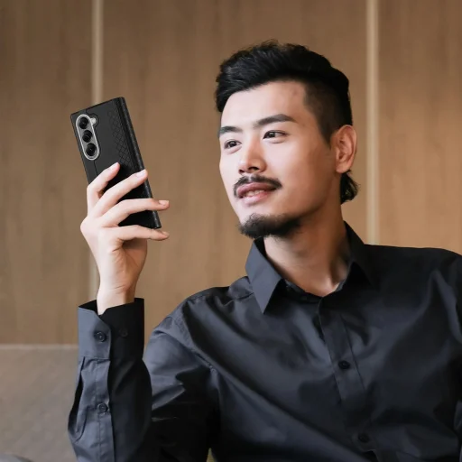  Samsung Galaxy Z Fold 7 Fekete Dux Ducis Bril tok - 4