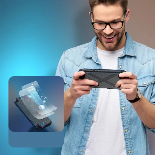  Nintendo Switch 2 fekete Dux Ducis Védőtok - 11