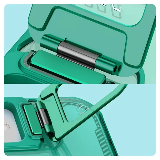 Nillkin Iceblade Prop tok támasztékkal iPhone 16e - Zöld - 7