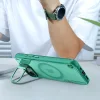 Nillkin Iceblade Prop Mágneses tok állvánnyal iPhone 16e - Zöld thumbnail