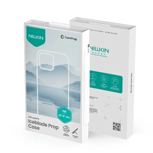 Nillkin Iceblade Prop Mágneses tok állvánnyal iPhone 16e - Zöld - 13