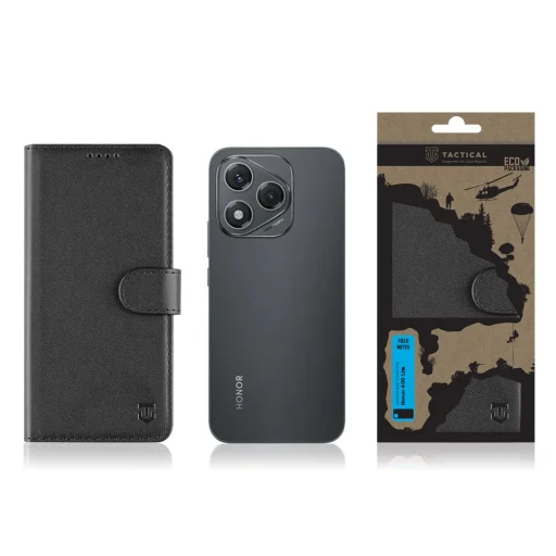  Honor 400 Lite fekete Tactical Field Notes fliptok - 3