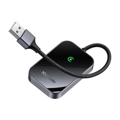 Vezeték nélküli CarPlay adapter USB kábellel McDodo CA-7210 Fekete - 3