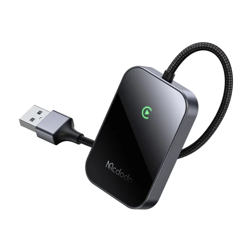 Vezeték nélküli CarPlay adapter USB kábellel McDodo CA-7210 Fekete - 1