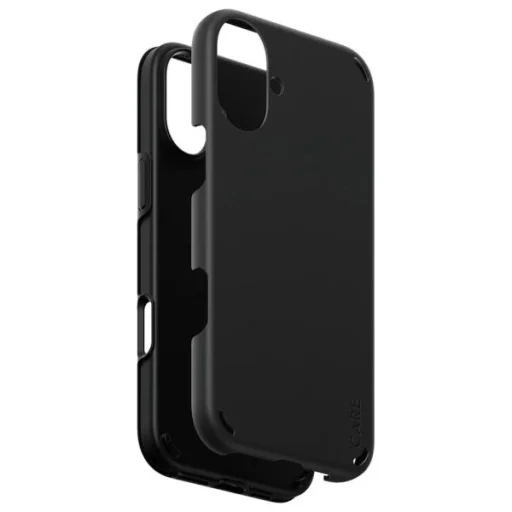 CARE by PanzerGlass Double Defense iPhone 16 Plus tok - Fekete - 2