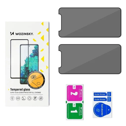 Wozinsky Privacy Glass üvegfólia Xiaomi Redmi Note 14S készülékhez, 2 darabos csomag - 2