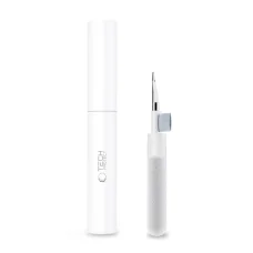 Tech-protect Cs02 Tisztítókészlet 3 az 1-ben Fülhallgatóhoz Fehér,