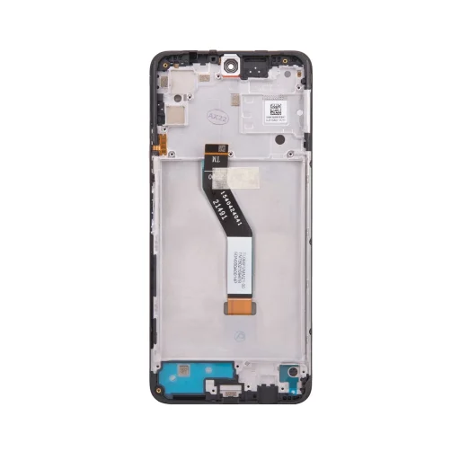 LCD Kijelző + Érintőpanel + Előlap Xiaomi Redmi Note 11S 5G Fekete (Szerviz Csomag) - 2