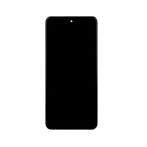 LCD Kijelző + Érintőpanel + Előlap Xiaomi Redmi Note 11S 5G Fekete (Szerviz Csomag) - 1