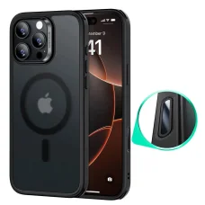 iPhone 16 Pro Max Matt Fekete ESR Klasszikus Hibrid HaloLock tok