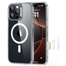  iPhone 16 Pro Átlátszó ESR Klasszikus Hibrid HaloLock tok