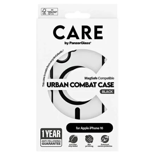 CARE by PanzerGlass Flagship Urban iPhone 16 6.1" MagSafe tok - 4