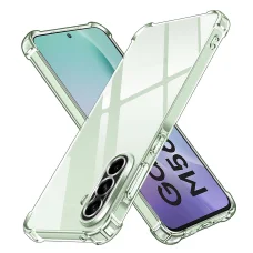  Techsuit - Ütésálló Átlátszó Szilikon - Samsung Galaxy M56 - Átlátszó tok