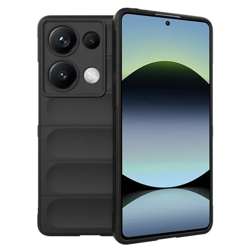  Techsuit - Varázspajzs - Xiaomi Redmi Note 14S - Fekete - 1