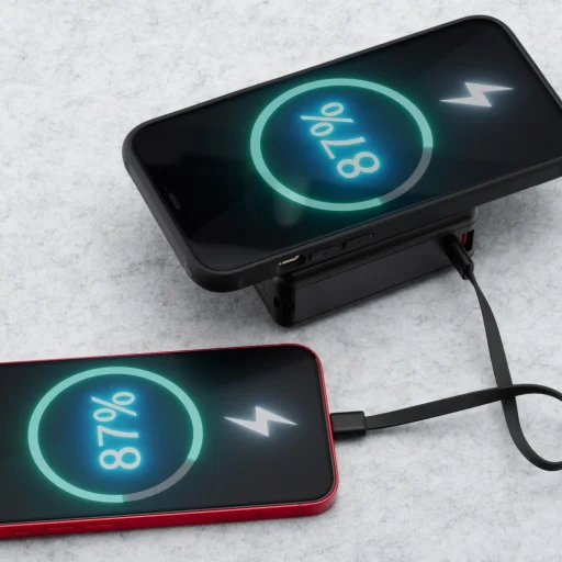 FORCELL F-ENERGY multifunkciós töltő 45W 6 az 1-ben USB A és USB C csatlakozókkal, 15000mAh powerbankkal és 15W vezeték nélküli töltéssel - 4