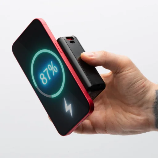 FORCELL F-ENERGY multifunkciós töltő 45W 6 az 1-ben USB A és USB C csatlakozókkal, 15000mAh powerbankkal és 15W vezeték nélküli töltéssel - 5