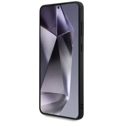 GUESS tok Samsung S25 Edge-hez, GUHCS25E4GMGPI (4G PU Nagy Logó) rózsaszín tok - 5