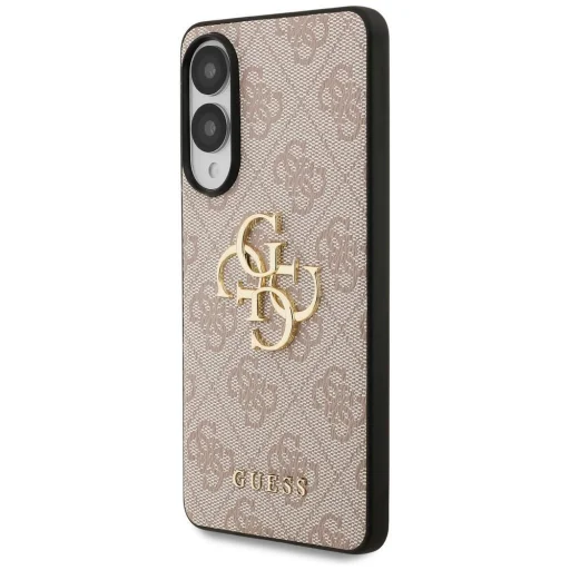 GUESS tok Samsung S25 Edge-hez, GUHCS25E4GMGPI (4G PU Nagy Logó) rózsaszín tok - 2