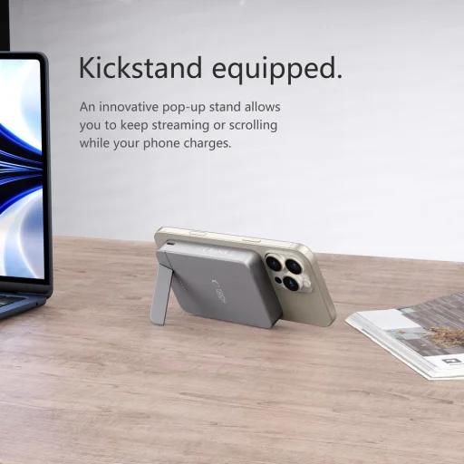 Tech-protect Pb15 Lifemag Magsafe Power Bank 10000mah Űrszürke - 7