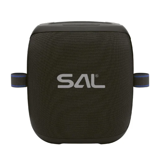 SAL PARCUBE boombox, 100 W, 2 ks bezdrôtové mikrofóny, 5 ks reproduktorov, LED svetelný efekt, IPX6 ochrana, bluetooth - 10