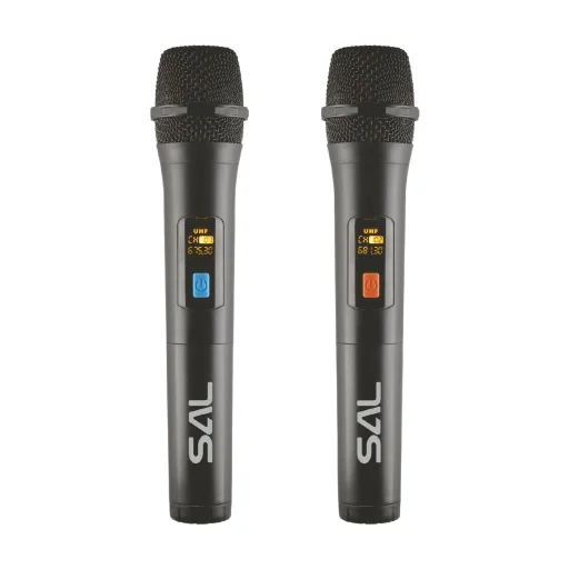 SAL PARCUBE boombox, 100 W, 2db vezeték nélküli mikrofon, 5db hangszóró, LED fényeffekt, IPX6 védelem, bluetooth - 4