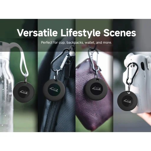 Lifemate/MiLi GPS Bluetooth LifeTag Nyomkövető HD-P16-3 Android + kulcstartó fekete - 13