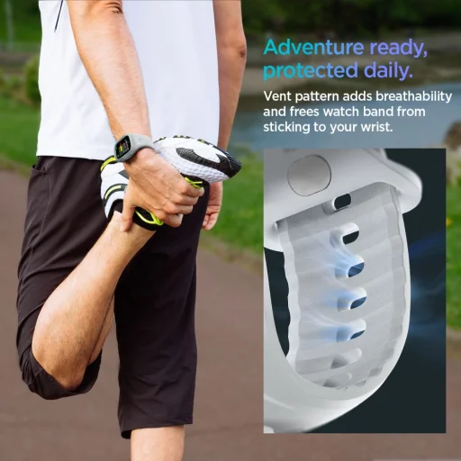 Spigen Liquid Air Pro Apple Watch 10/11 (46 mm) Szürke - 14