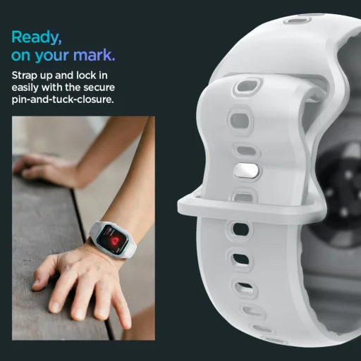 Spigen Liquid Air Pro Apple Watch 10/11 (46 mm) Szürke - 15