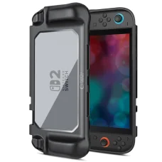 Tech-protect Magmat Nintendo Switch 2 Fekete/átlátszó tok