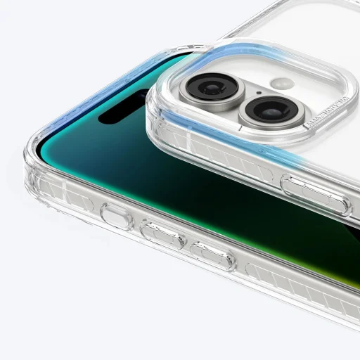 AmazingThing Titan Pro Mag tok mágneses gyűrűvel iPhone 16 - Átlátszó tok - 7