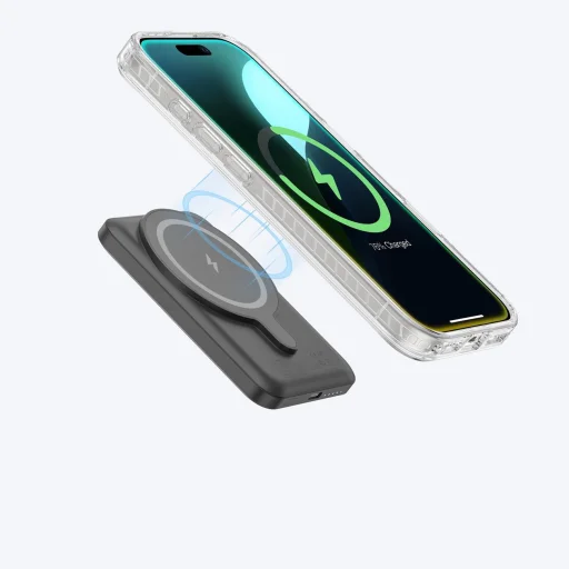 AmazingThing Titan Pro Mag tok mágneses gyűrűvel iPhone 16 - Átlátszó tok - 10