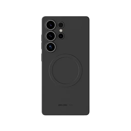  Samsung Galaxy S25 Ultra Fekete AmazingThing Minimal Air tok mágneses gyűrűvel - 2