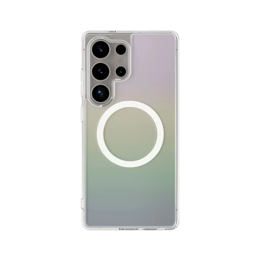  Samsung Galaxy S25 Ultra Opálos AmazingThing Minimal Mag tok mágneses gyűrűvel - 3